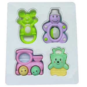 Toys Baby Rattle Set of 4