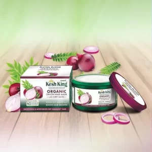 emami kesh king organic onion hair mask with curry-leaves