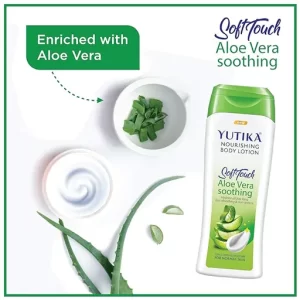 yutika soft touch alo vera smoothing nourishing body lotion