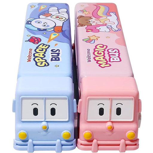 Bus Shape Stationery Box