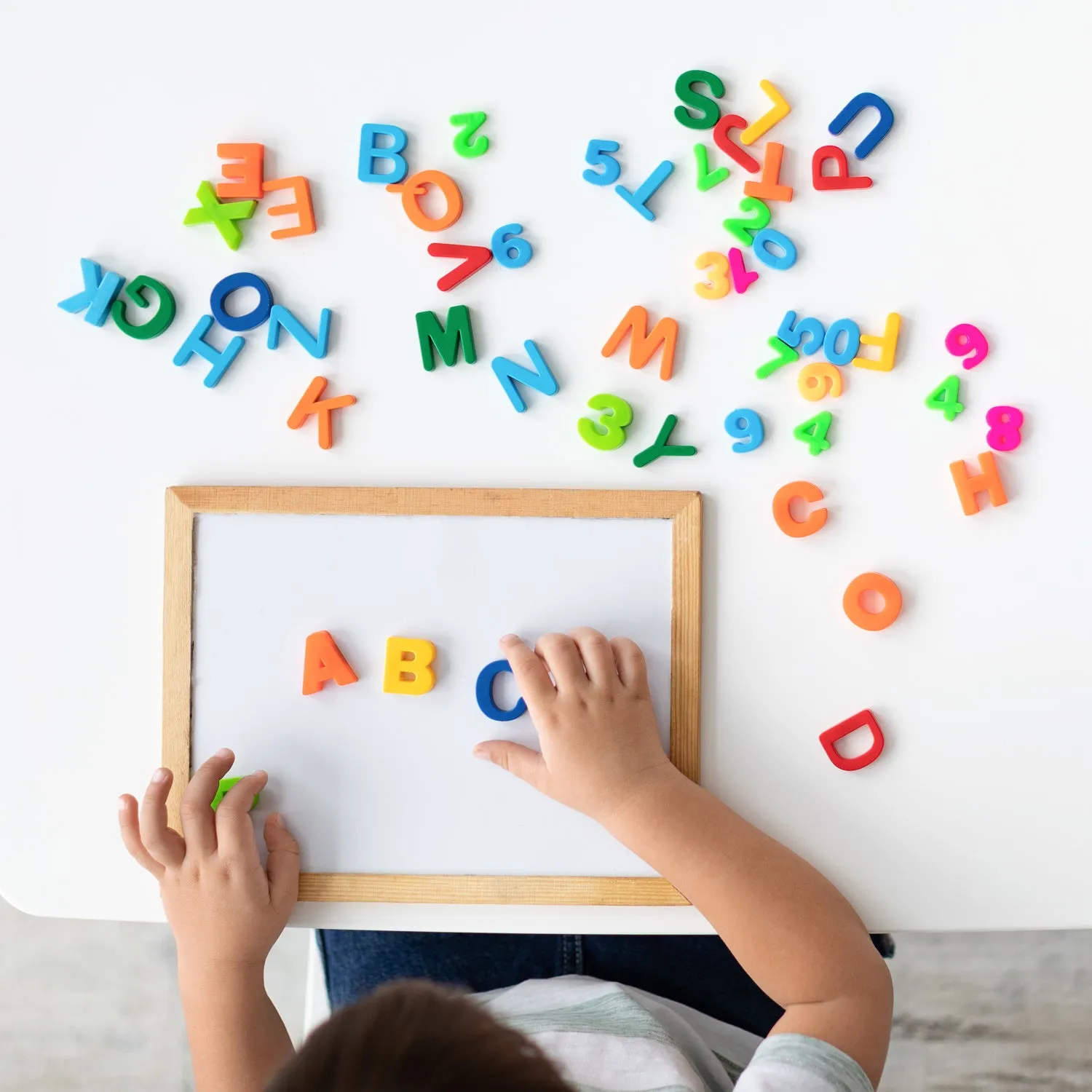 English A to Z Small letter Colorful