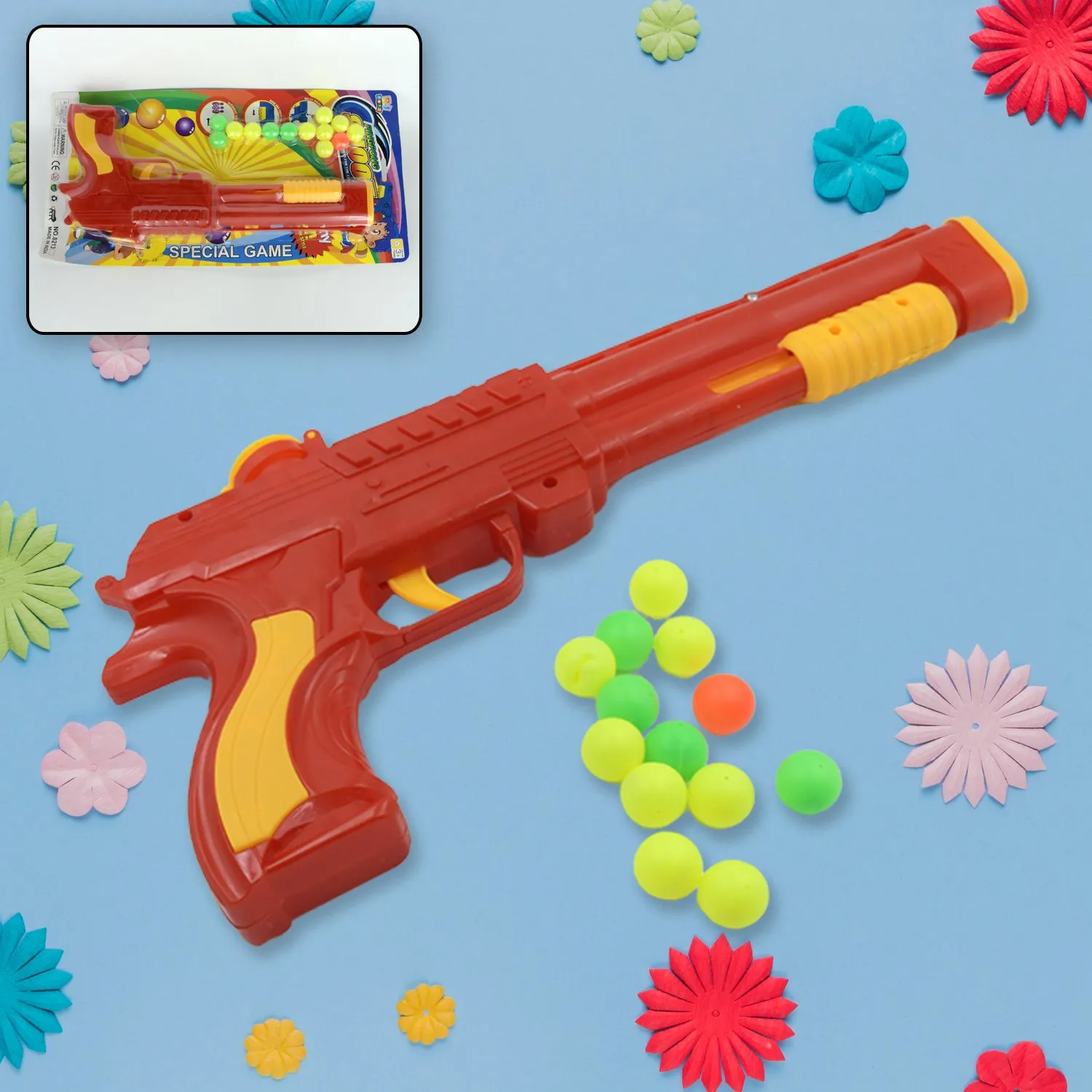 Plastic Balls Shooting Gun