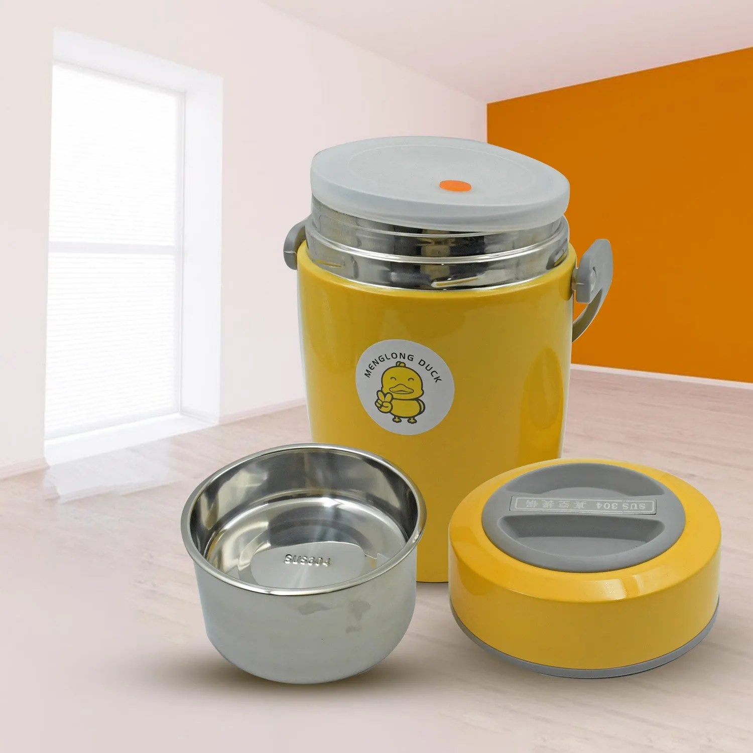 HEAVY LEAK-PROOF STAINLESS STEEL LUNCH BOX