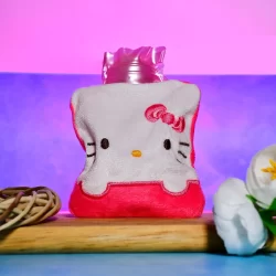 Pink Hello Kitty small Hot Water Bag with Cover