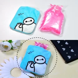 Blue Baymax small Hot Water Bag with Cover