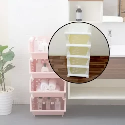 5 Layer Stackable Multifunctional Storage,for Clothes Foldable Drawer