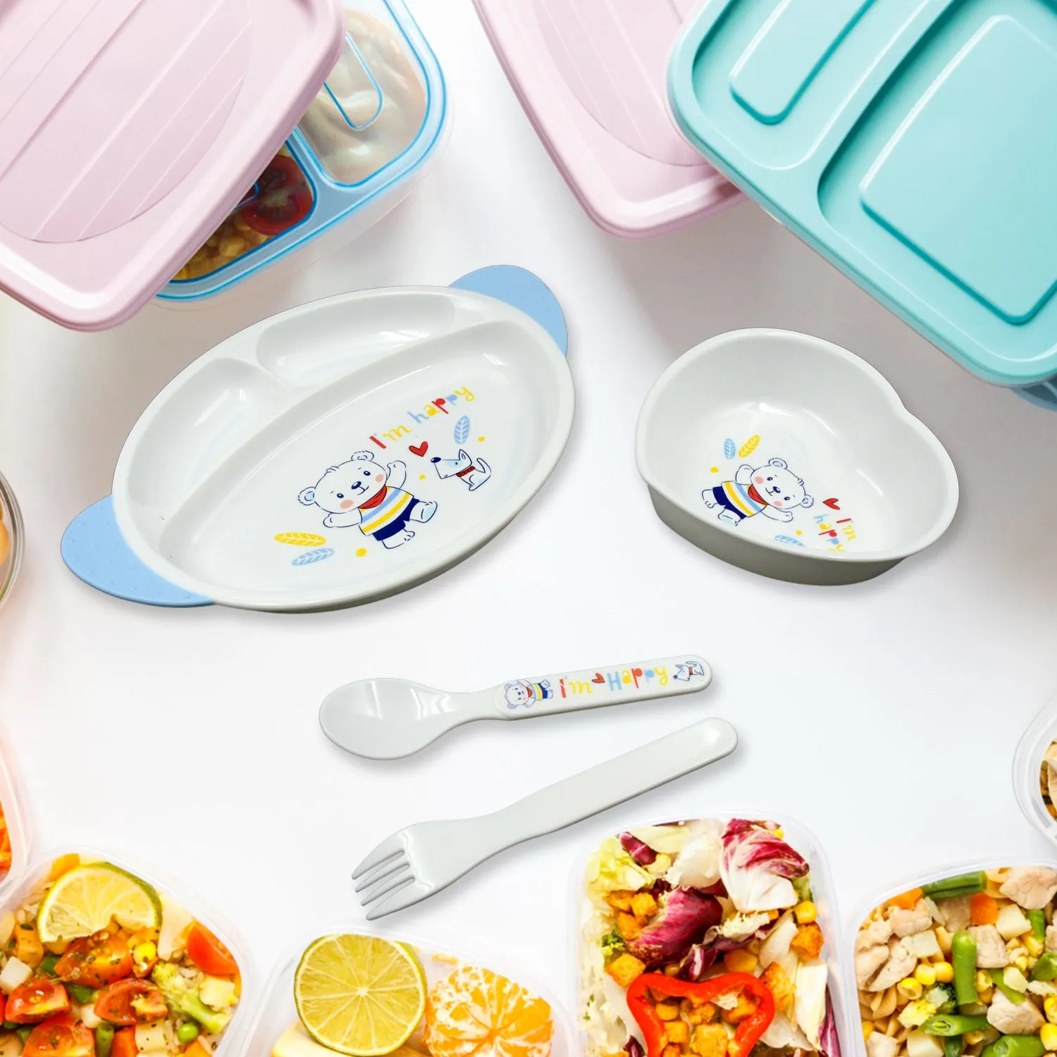 5in1 Baby Feeding Set for Kids and Toddler