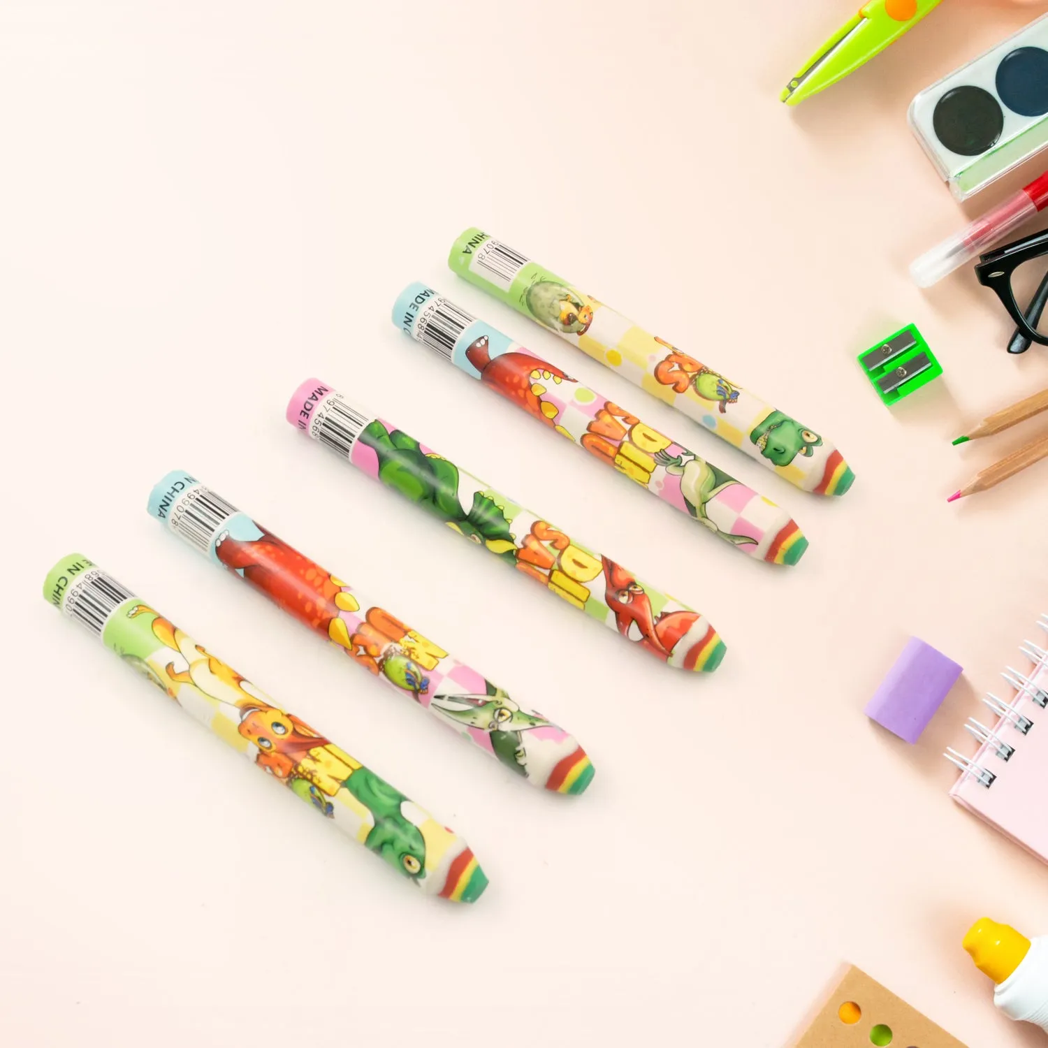 Fancy Erasers for Kids in Different Shapes