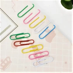 MultiPurpose Assorted Color Coated Paper Clips