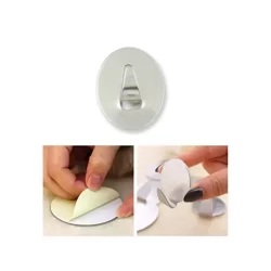 Multipurpose Small Stainless Steel Wall hanging hook 36 pc