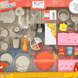 Steel Kitchen Set for Kids