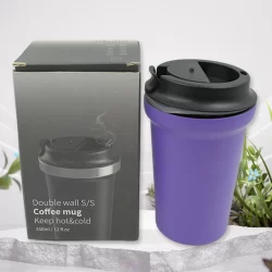 Stainless Steel Vacuum Insulated Coffee Cups Double Walled Travel Mug,