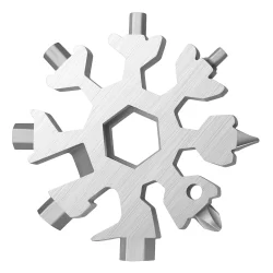 Stainless Steel Snowflake Bottle Opener