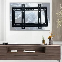 TV Wall Bracket Mount Slim Monitor Stand for 14 x 42, LCD LED