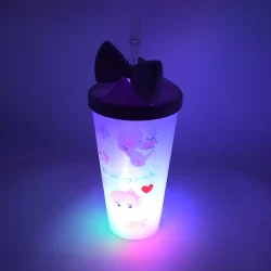 LED Light Unicorn Water Bottle